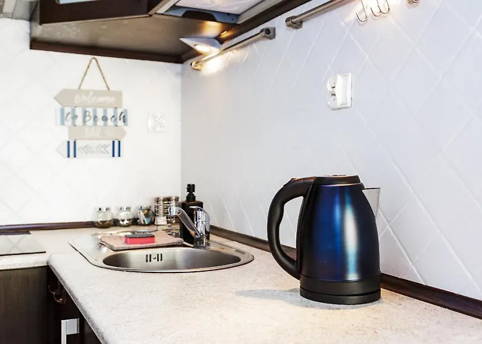 Niebiesko Na Bialym דירה *